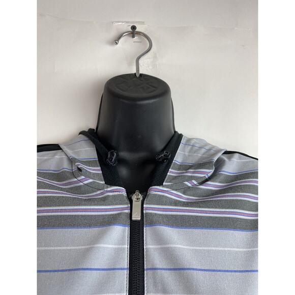 ADIDAS Climacool Womens XS Gray Lightweight Running Jacket Hoodie Zip Pockets - Picture 5 of 12